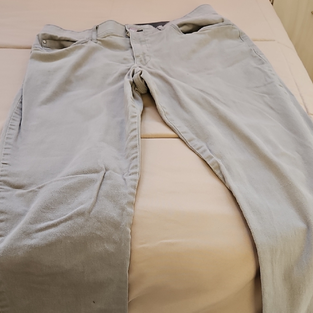 Calvin Klein gray slim pants